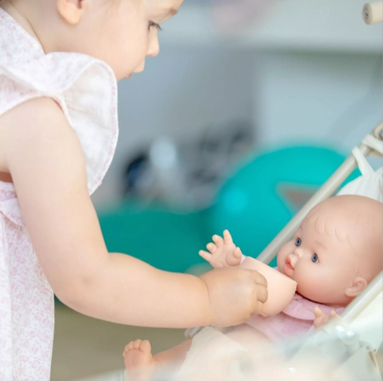 Dînette en silicone - service à thé - Les ptites soeurs