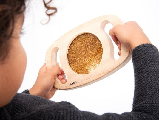 Panneau paillette "easy hold" - doré - Les ptites soeurs