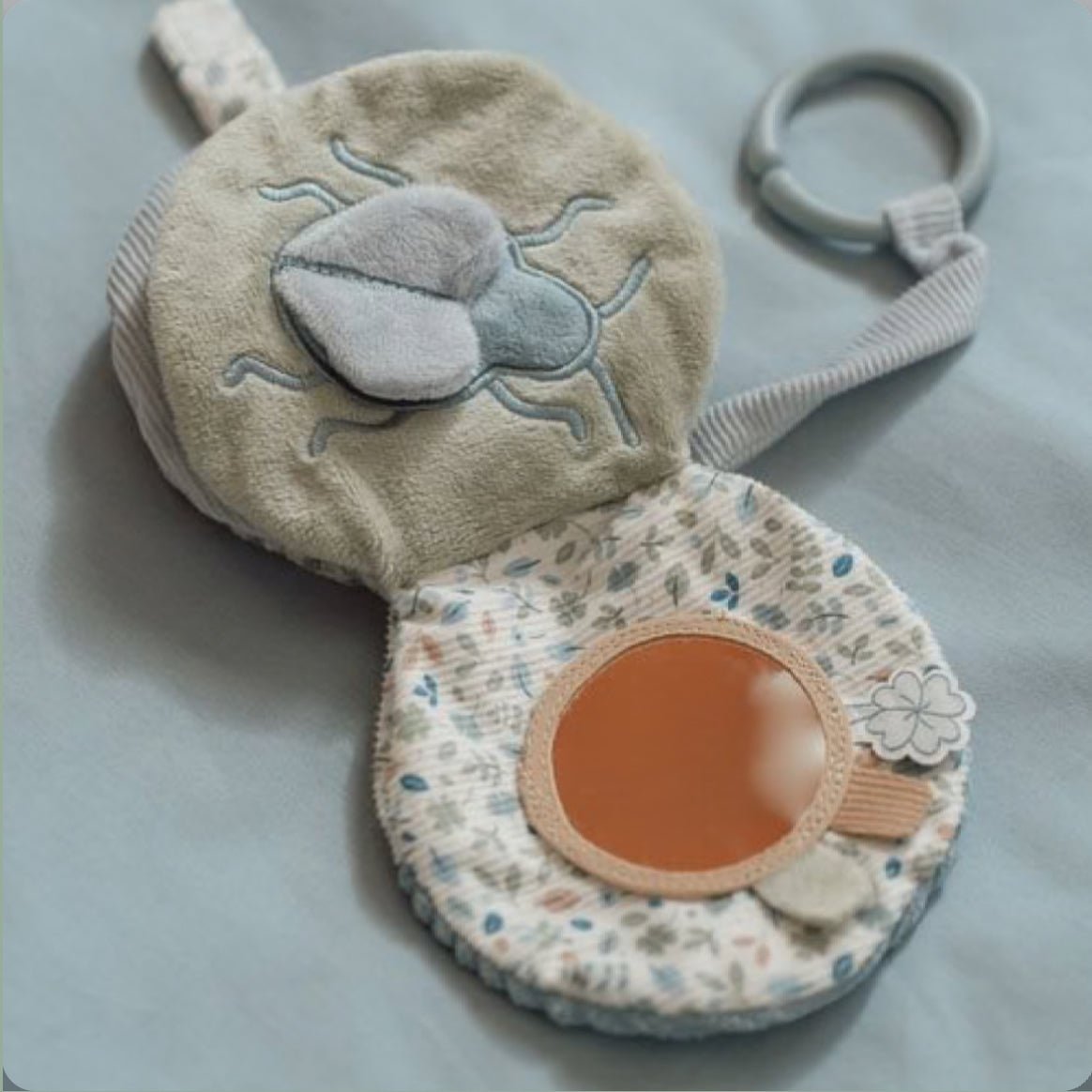 Miffy livre en tissu pour poussette - Lucky Leaves - Les ptites soeurs