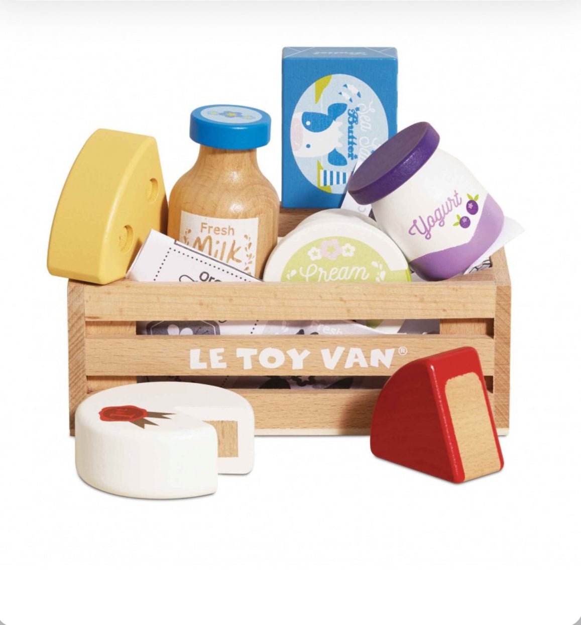 Ma cagette de produits laitiers - Les ptites soeurs