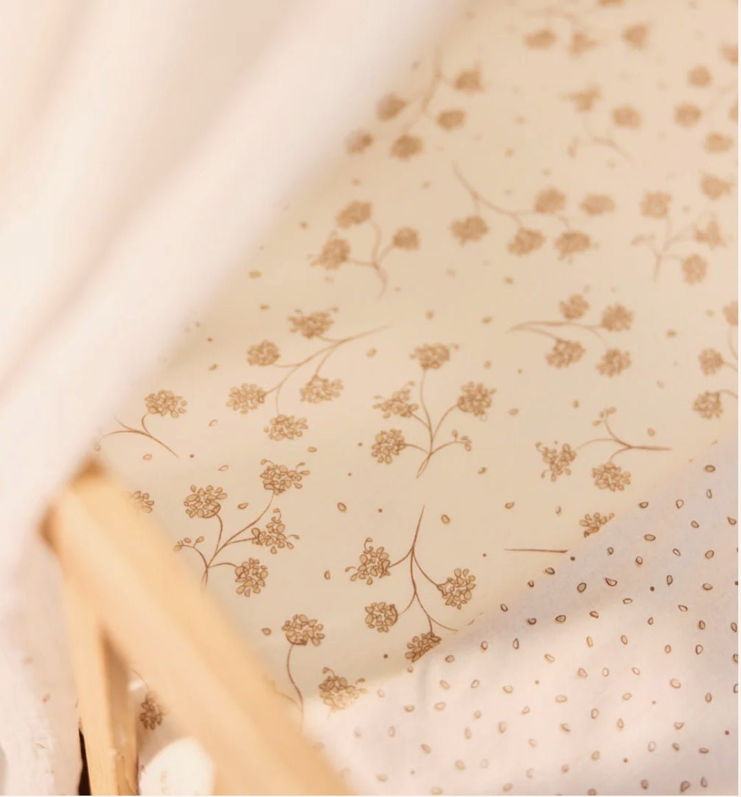 Drap - housse - Leafy Dreams - Les ptites soeurs