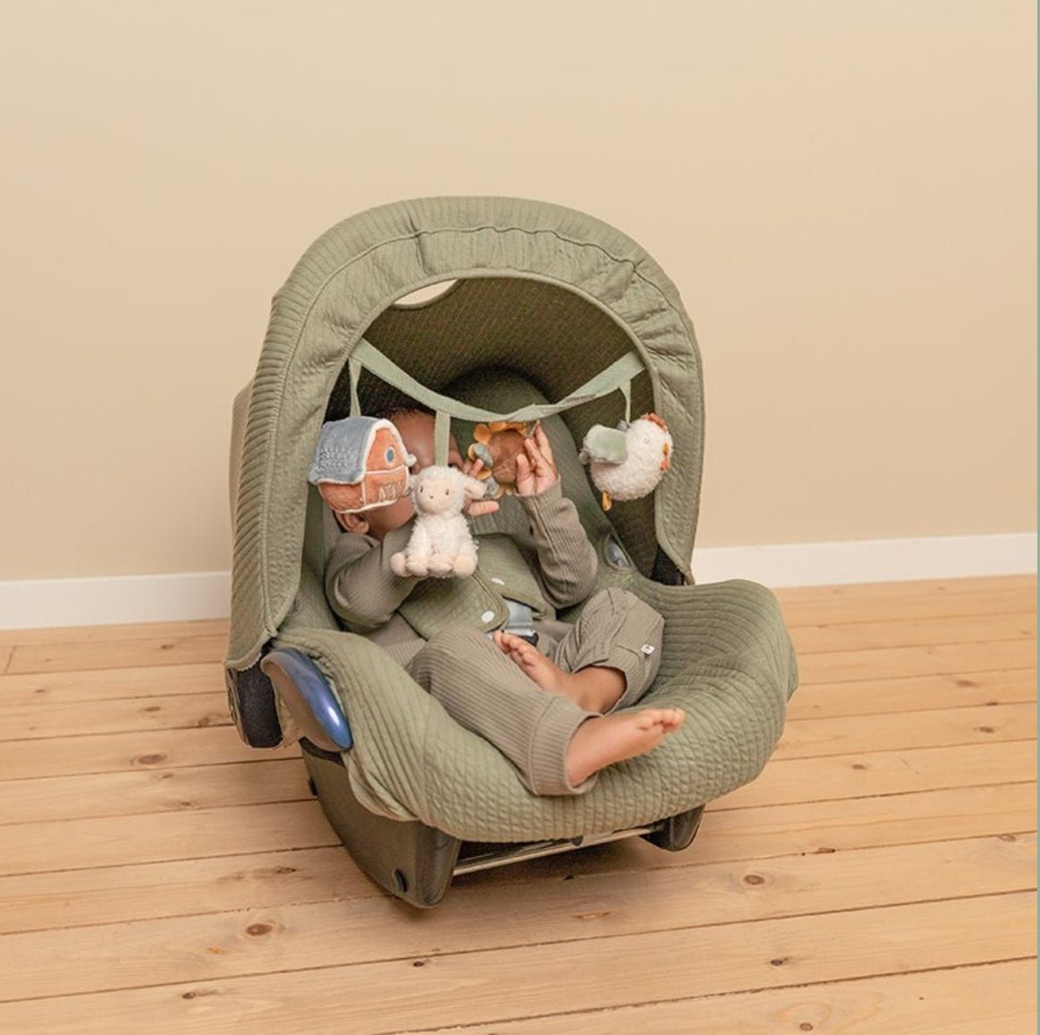 Chaîne d'activités pour poussette Little Farm - Les ptites soeurs