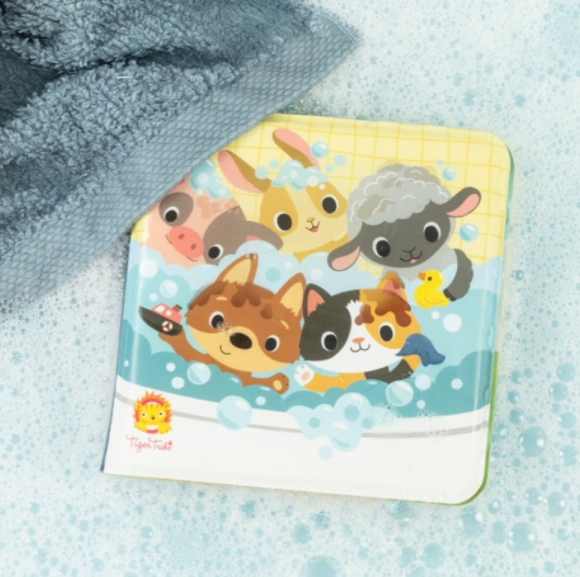 Livre de bain magique - Ferme - Les ptites soeurs