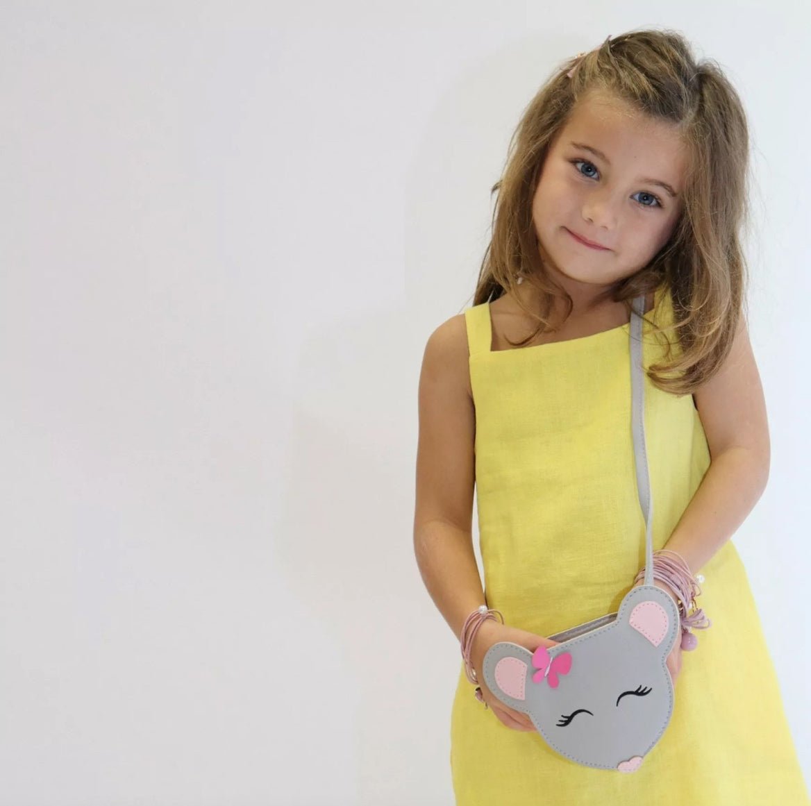 Sac bandoulière - souris - Les ptites soeurs