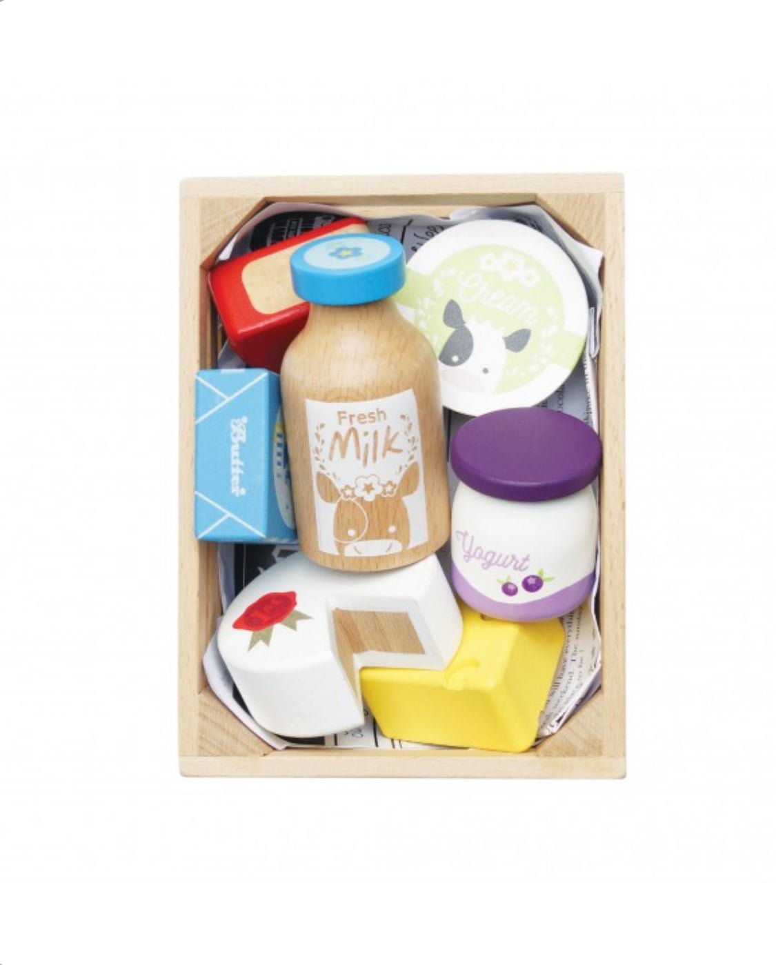 Ma cagette de produits laitiers - Les ptites soeurs