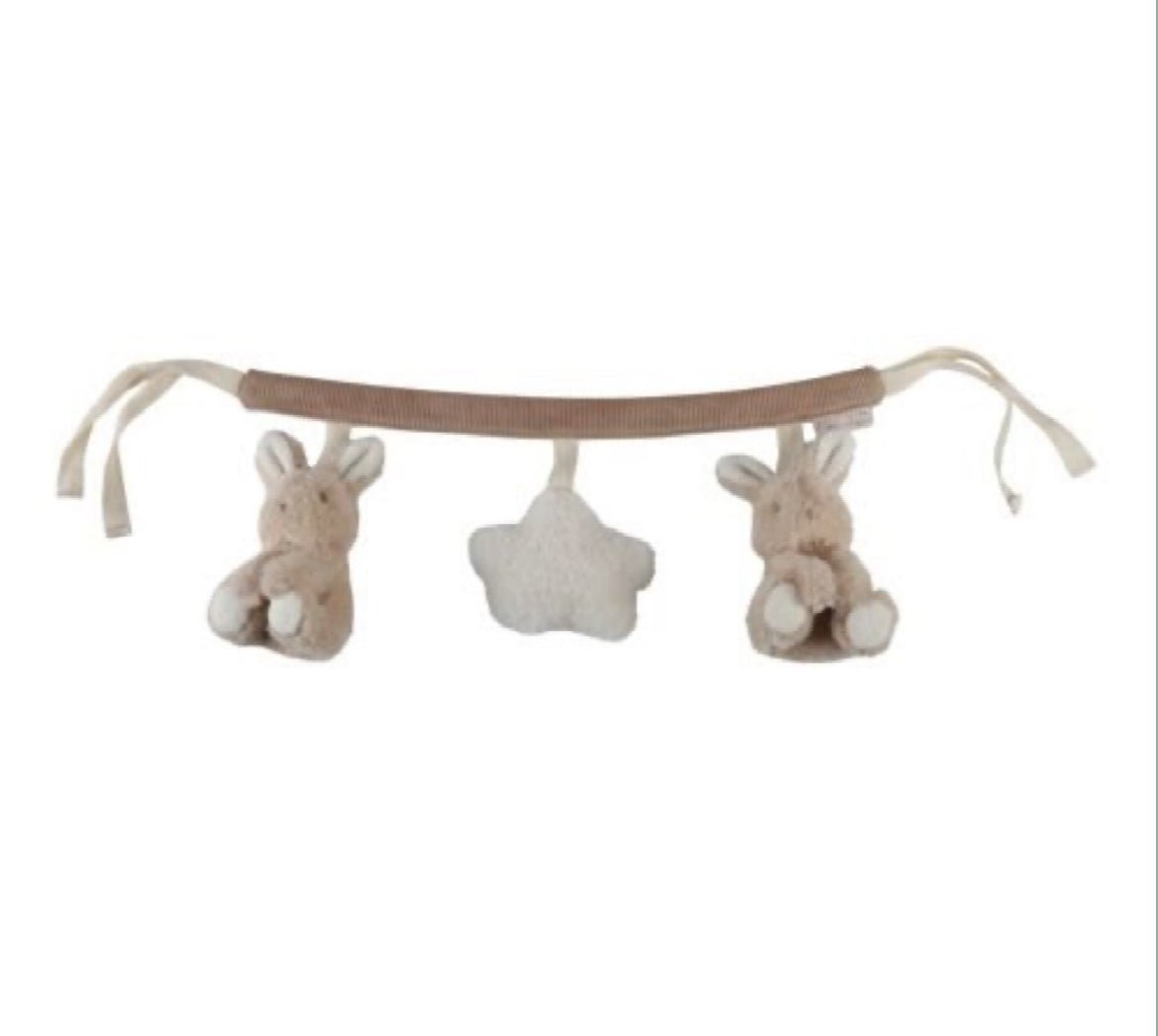 Chaîne de poussette - Baby bunny - Les ptites soeurs