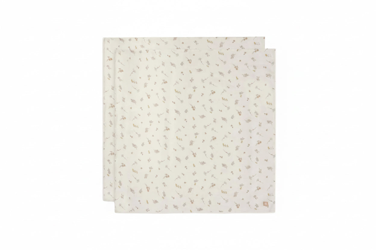 Lange gaze de coton 115x115cm - Riverside - 2 Unités