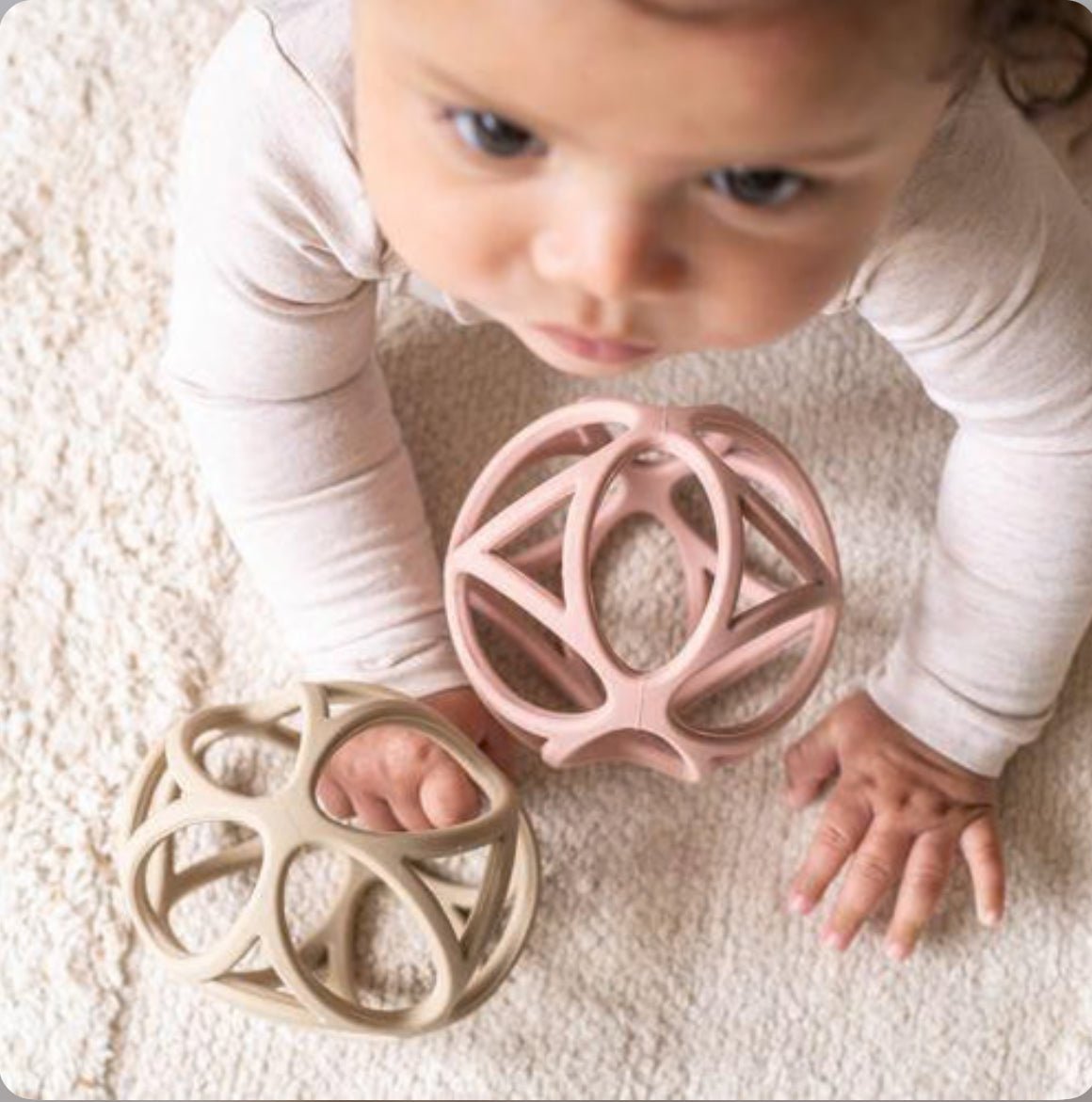 Balle sensorielle - Rose - Les ptites soeurs