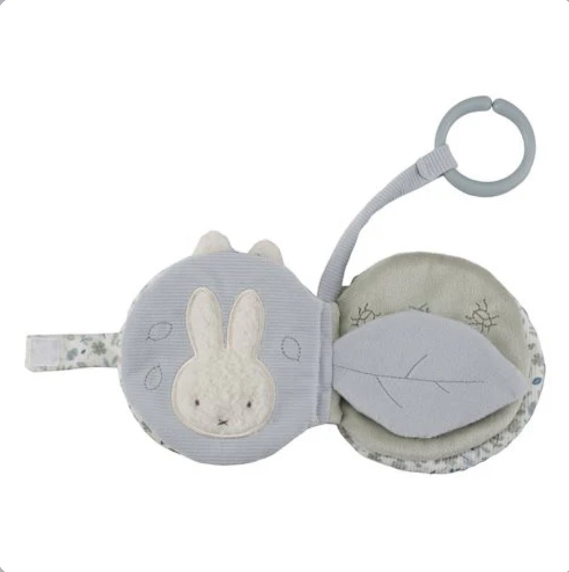 Miffy livre en tissu pour poussette - Lucky Leaves - Les ptites soeurs