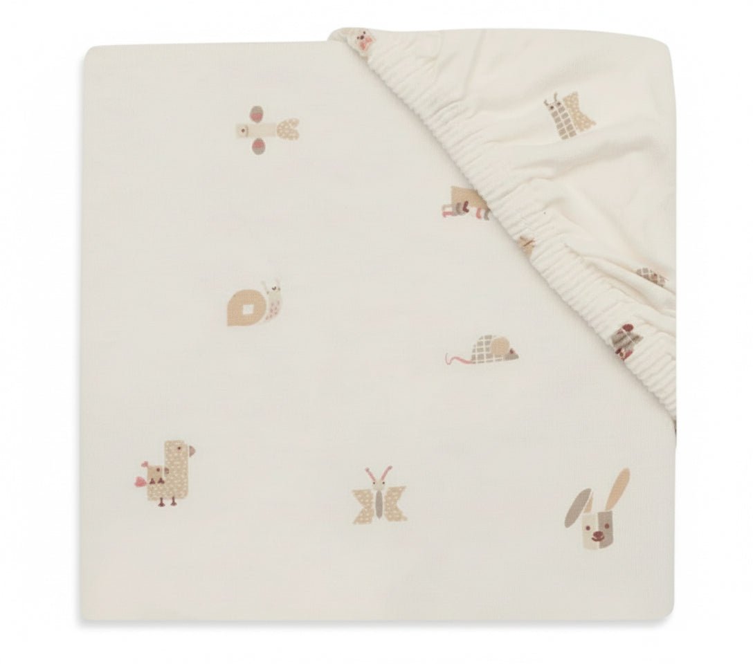 Drap - housse - Animal Friends - Les ptites soeurs