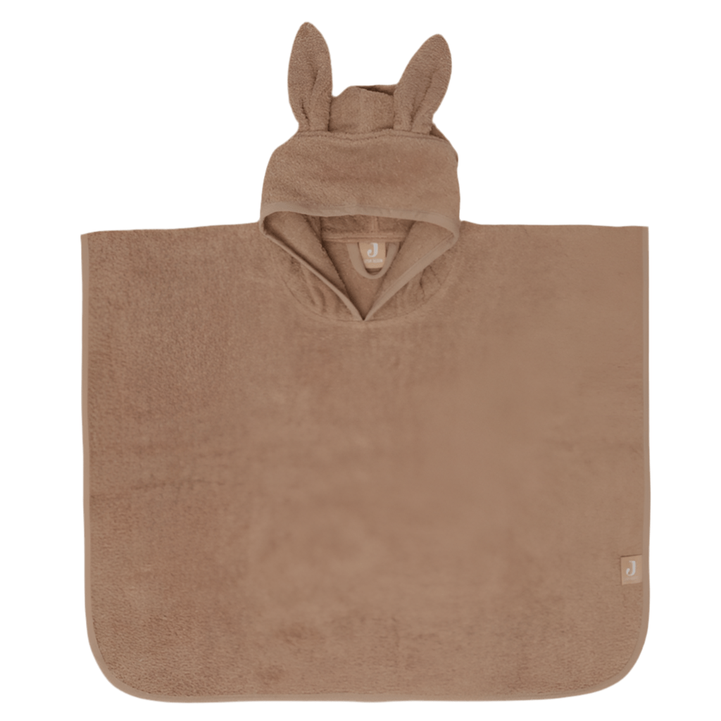 Poncho de Bain Éponge - Biscuit - Les ptites soeurs