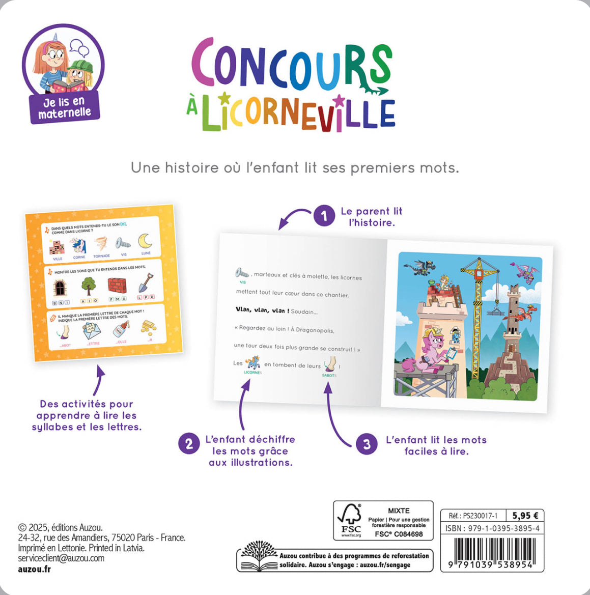Je lis en maternelle - Licorneville
