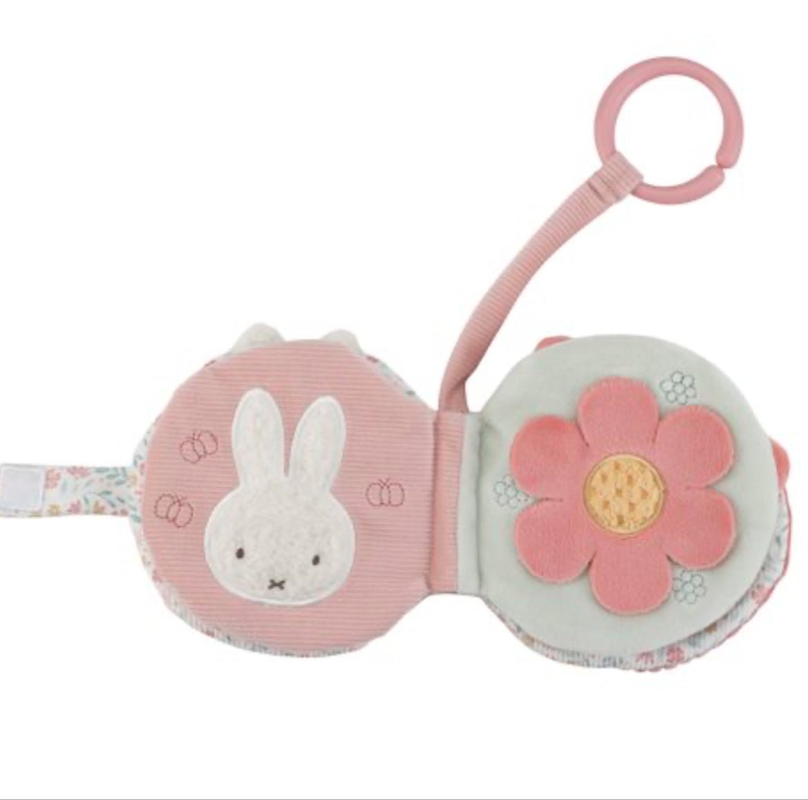 Miffy livre en tissu pour poussette - Lucky Blossom - Les ptites soeurs