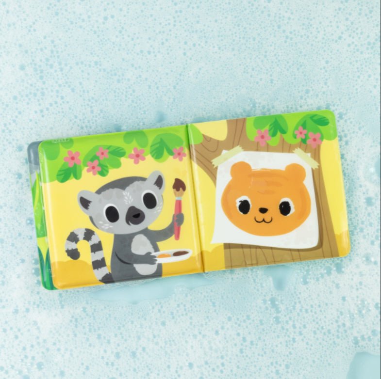 Livre de bain magique - jungle - Les ptites soeurs