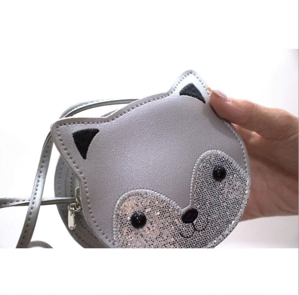 Sac bandoulière enfant - Gaspard Gris - Les ptites soeurs