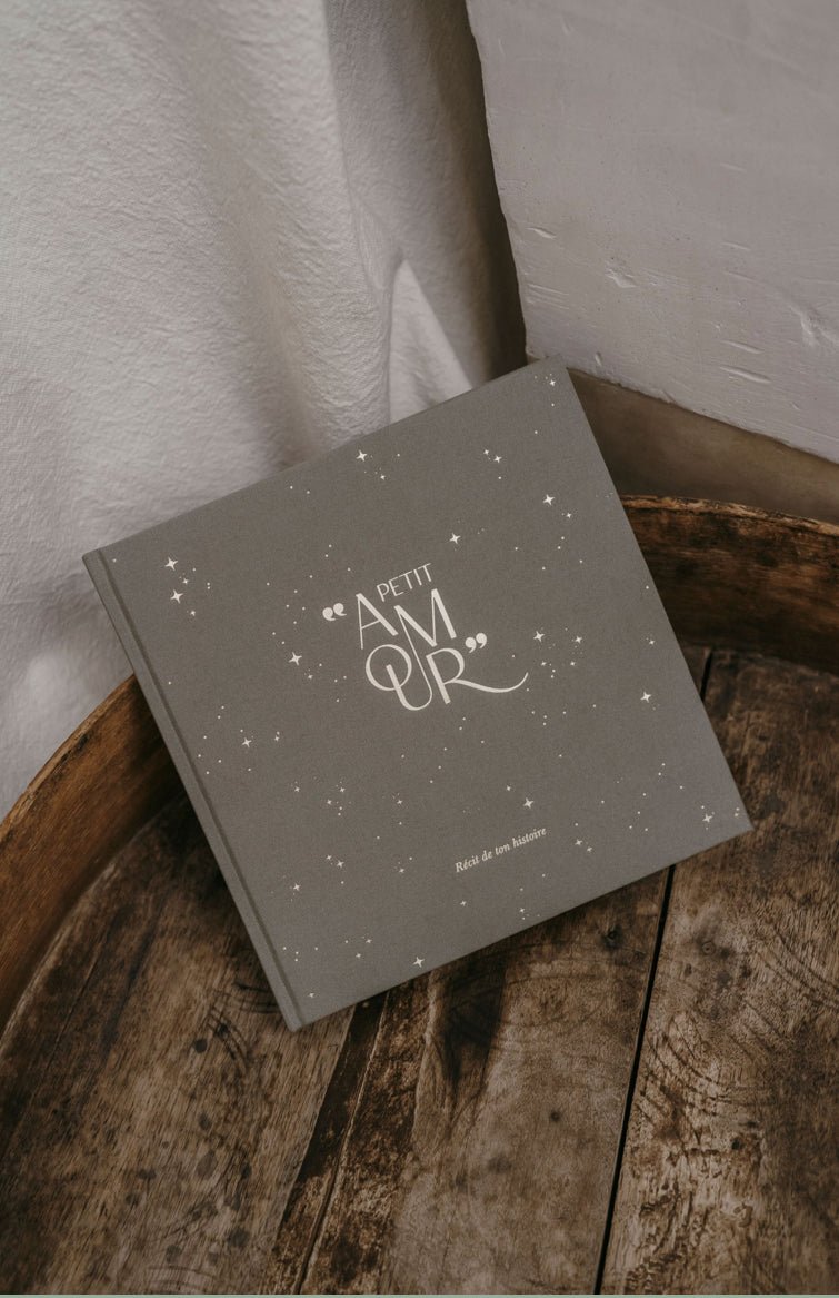 Livre de naissance - Petit Amour Sauge - Les ptites soeurs