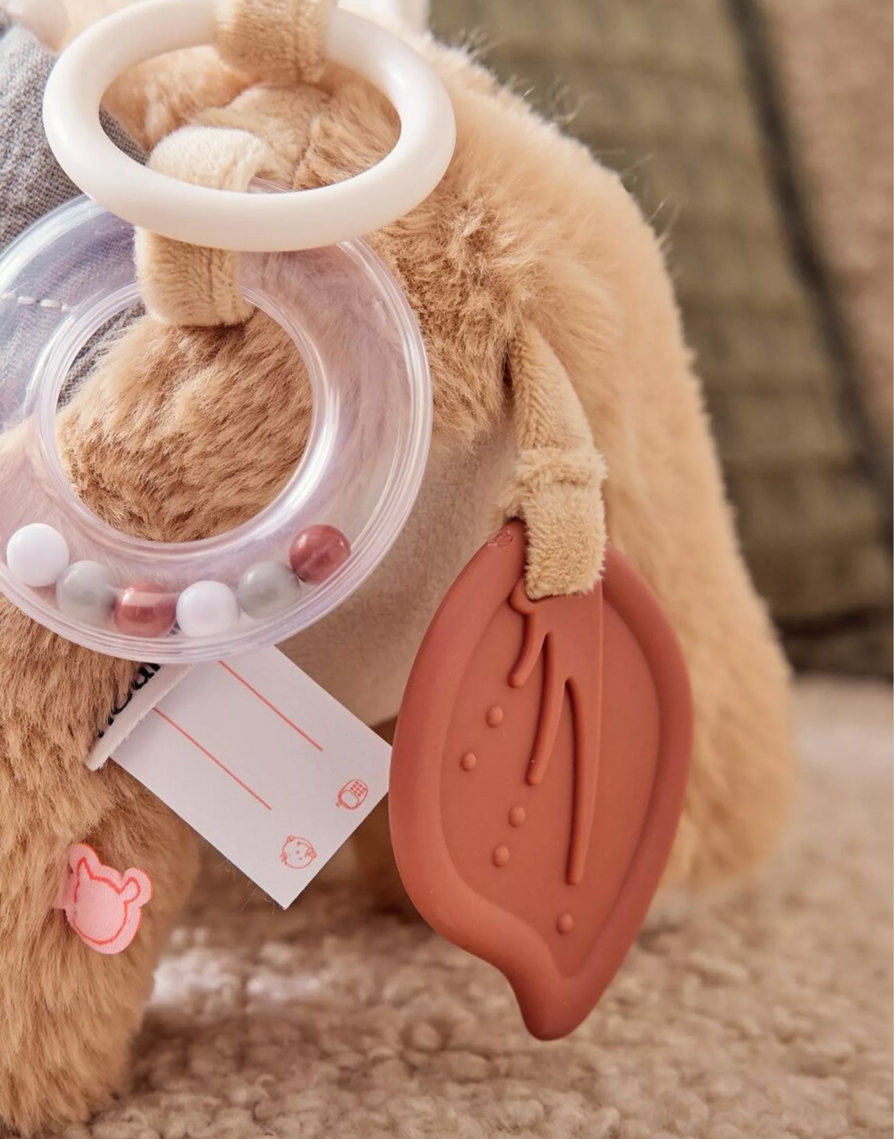 Peluche d’activités - la vache