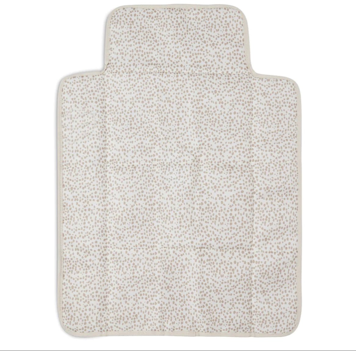 Matelas à langer nomade en tissu bouclé – Naturel - Les ptites soeurs