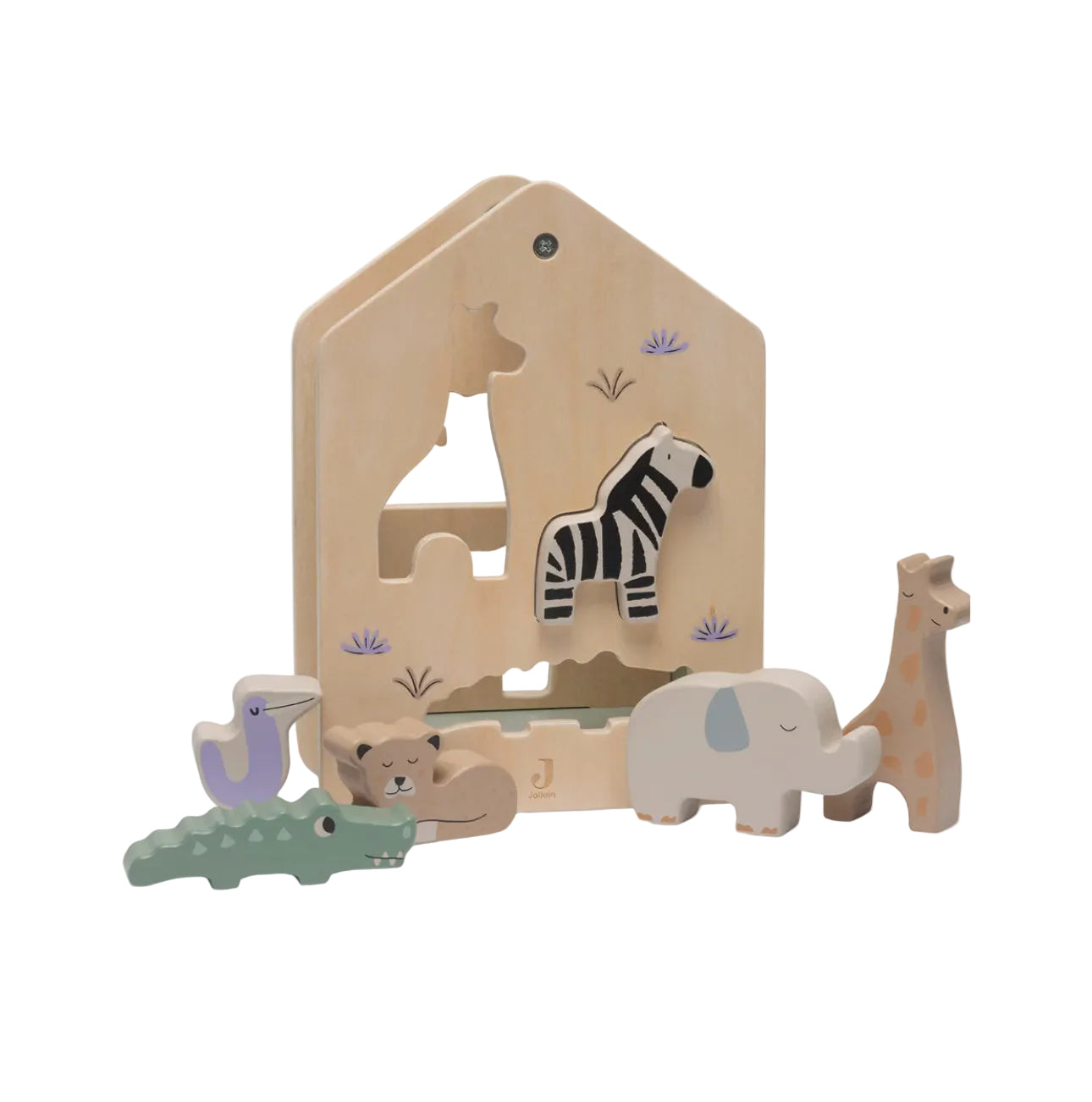 Boîte à formes en Bois - Jungle Jambo