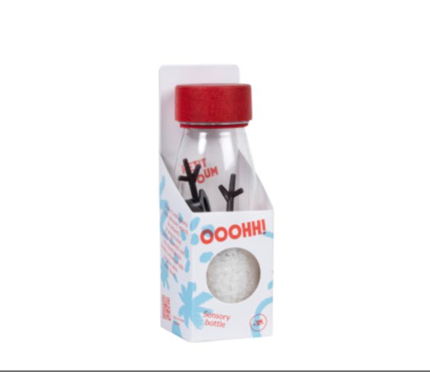 Bouteille sensorielle Noël - Les ptites soeurs