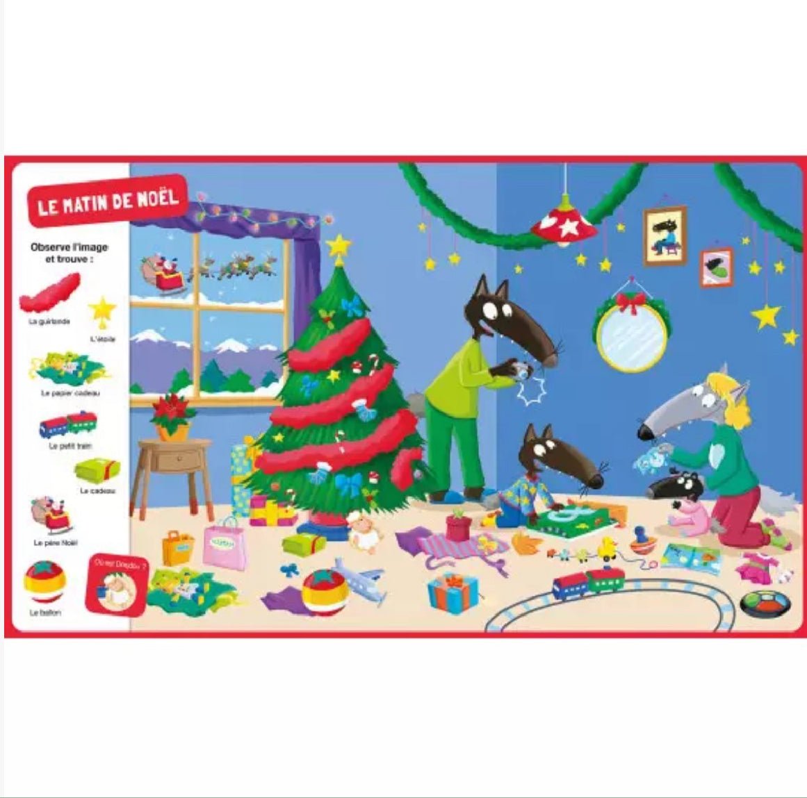 P’tit Loup – Cherche et Trouve : Vive Noël ! - Les ptites soeurs