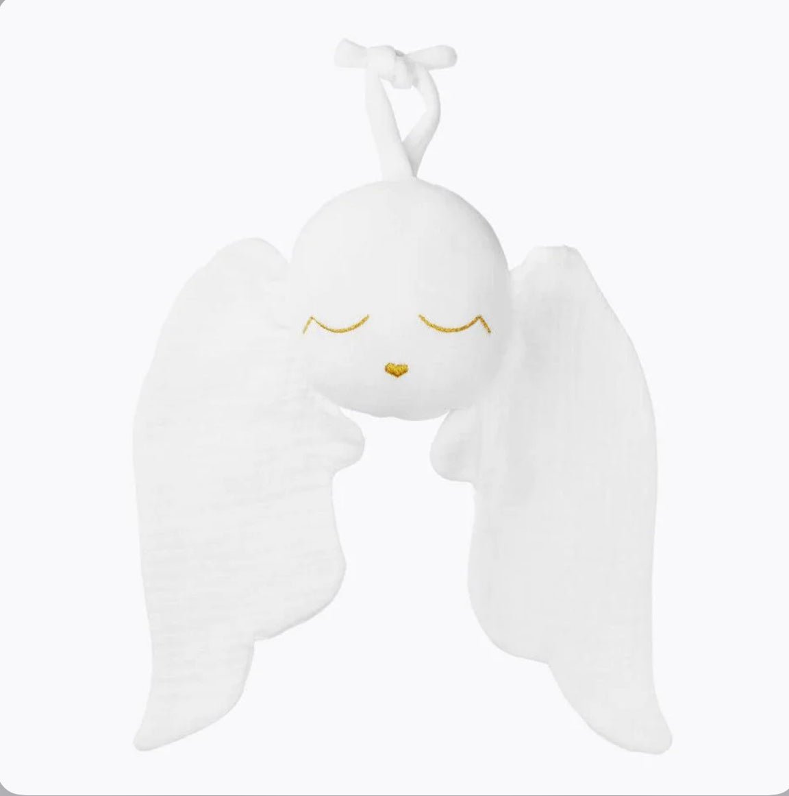 Doudou bola ange blanc - Les ptites soeurs