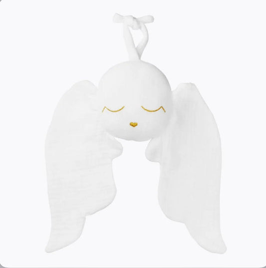 Doudou bola ange blanc - Les ptites soeurs