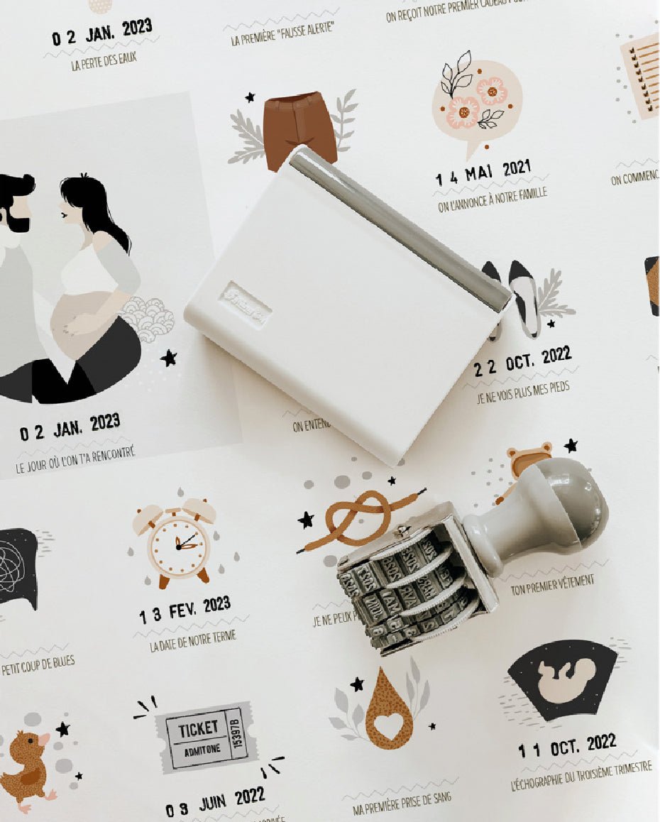 Affiche "en t'attendant" - Les ptites soeurs