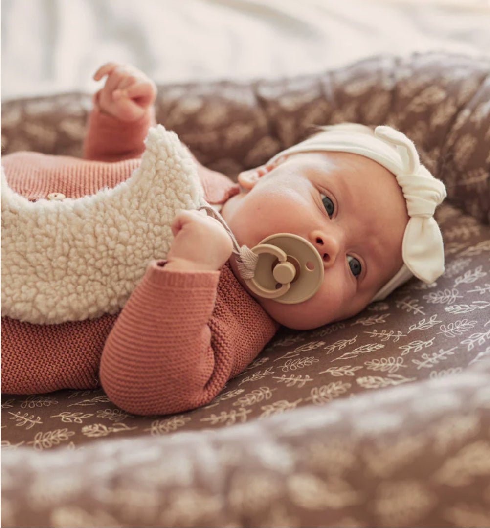 Attache Sucette Moon - Nougat - Les ptites soeurs