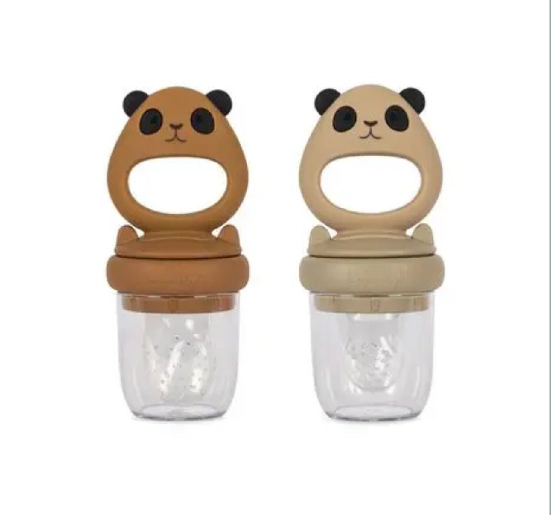 Tétines grignoteuses Panda - Set de 2 - Les ptites soeurs