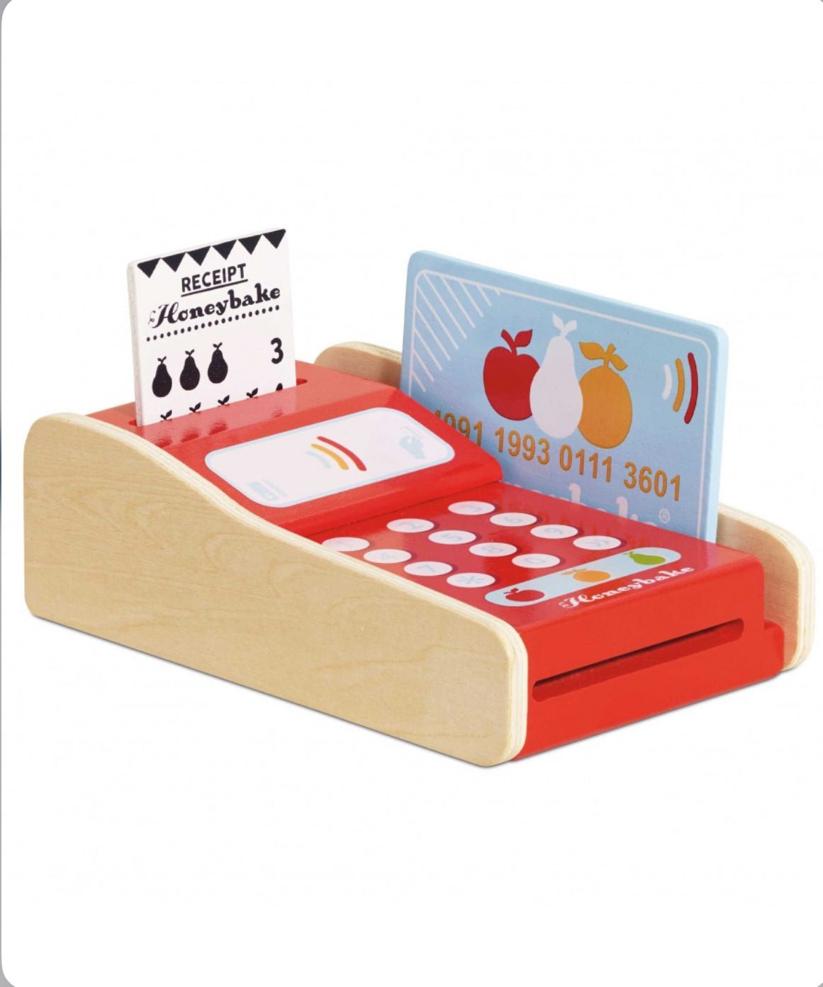 Machine à carte bancaire en bois - Les ptites soeurs