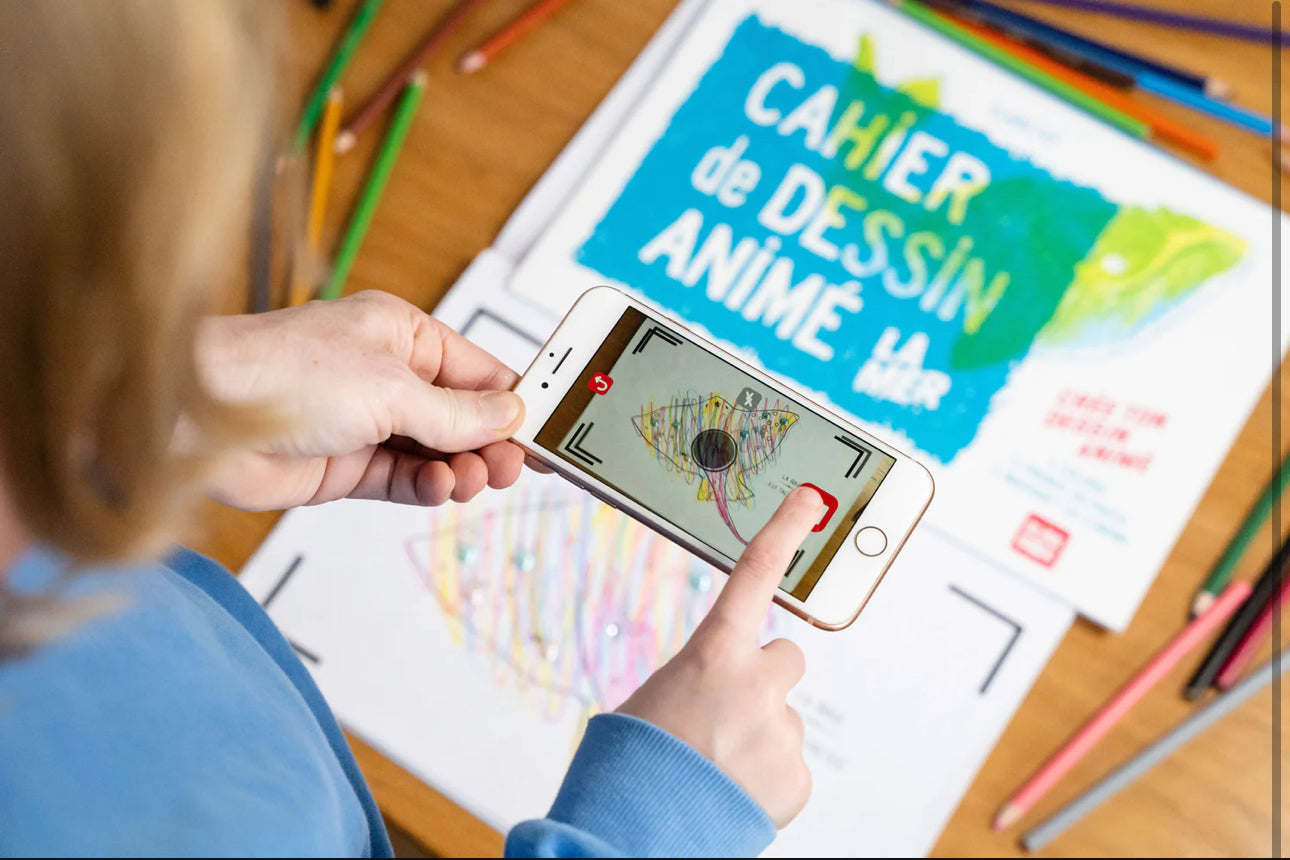 Coloriage animé - La mer