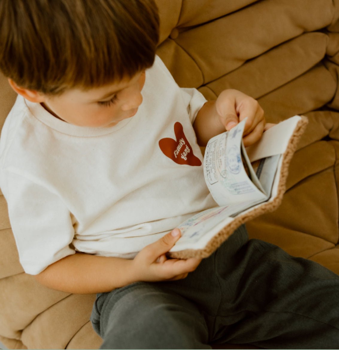 PROTÈGE PASSEPORT - MOUMOUTE CACAO - Les ptites soeurs