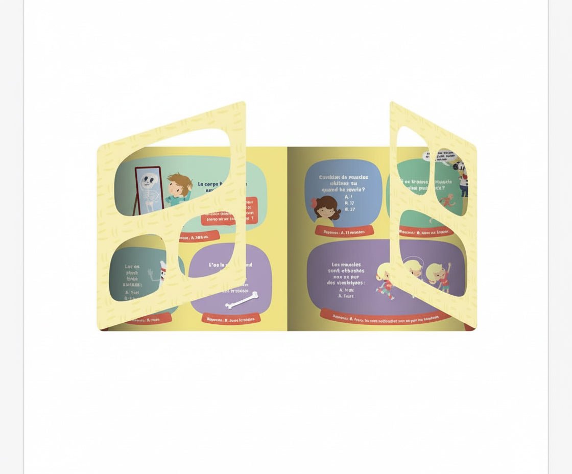 LES SUPER - CURIEUX - LE CORPS HUMAIN - Les ptites soeurs