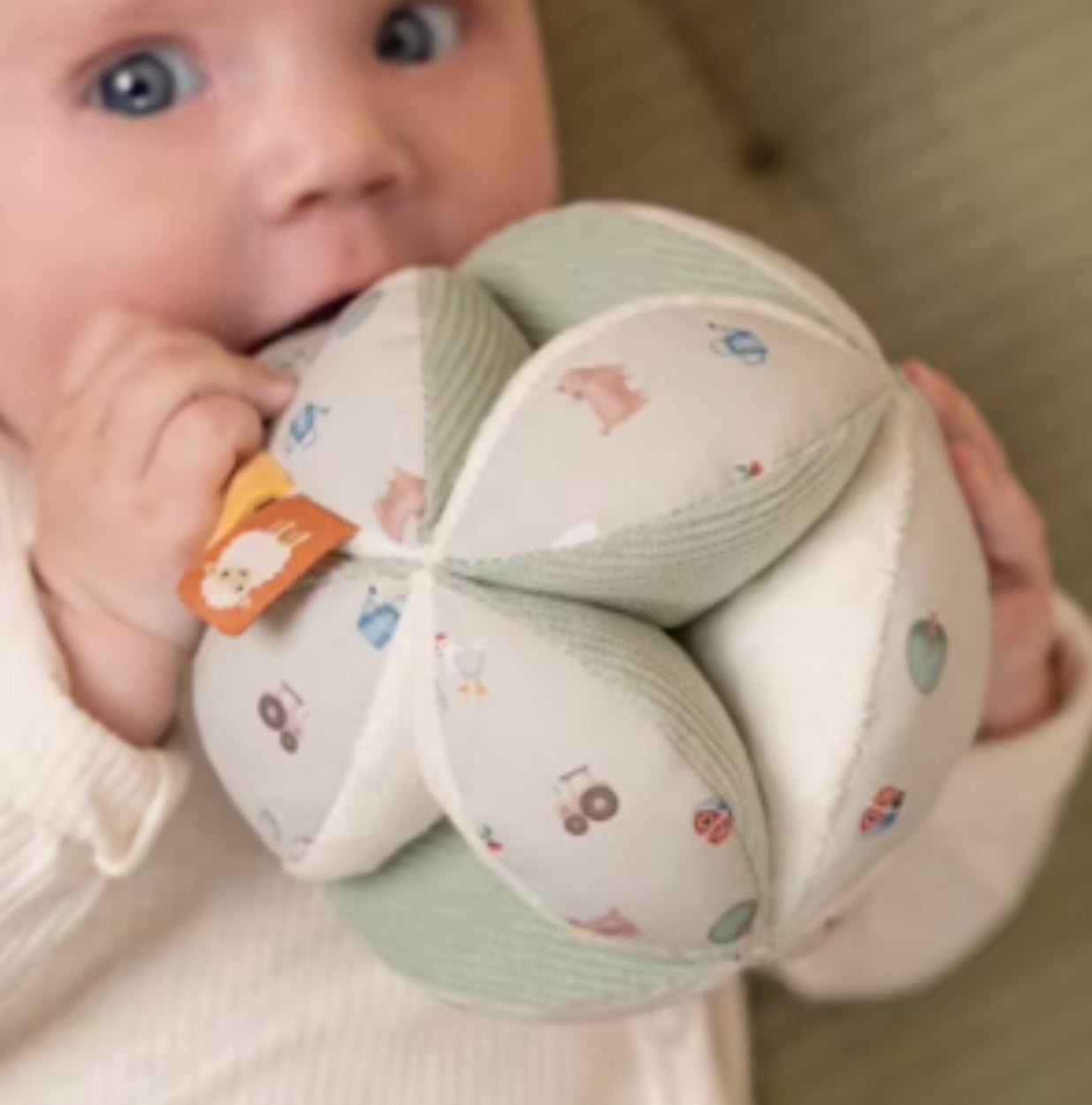 Balle de préhension Little Farm - Les ptites soeurs