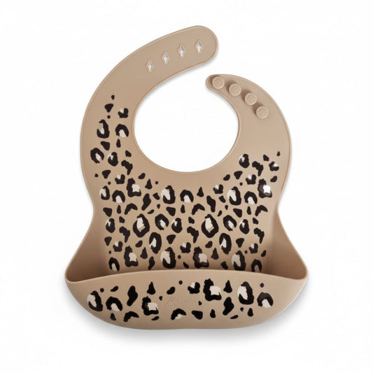 Bavoir en silicone - sauvage - Les ptites soeurs