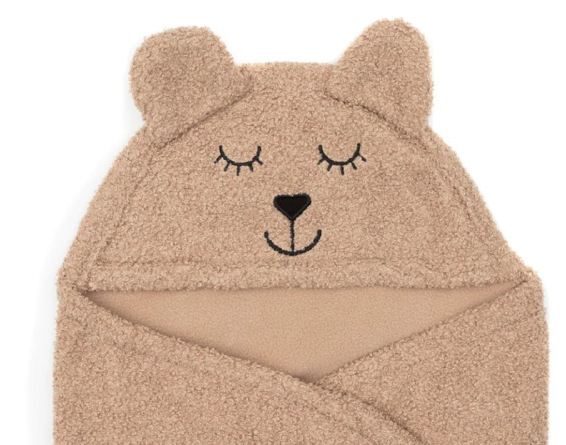 Nid d'ange Bear Boucle - Biscuit - Les ptites soeurs