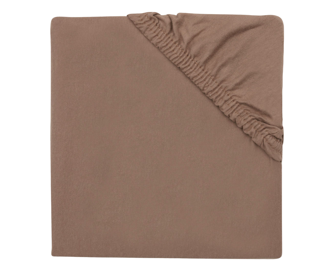Drap - housse - Milky Coffee - Les ptites soeurs