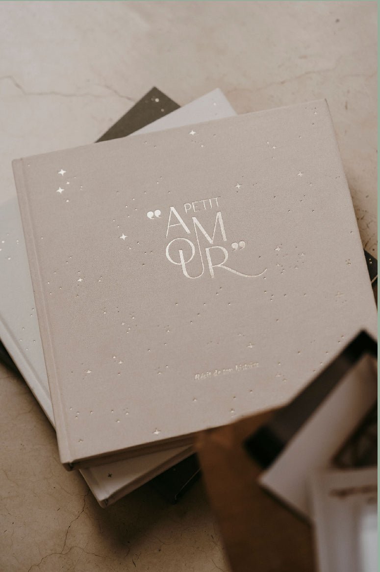 Livre de naissance - Petit Amour Beige - Les ptites soeurs