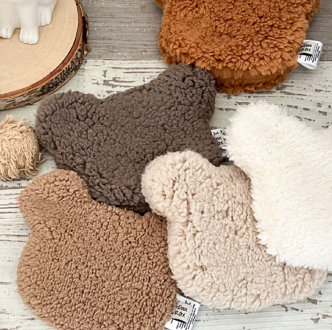 Bouillotte sèche - Ours/beige clair - Les ptites soeurs