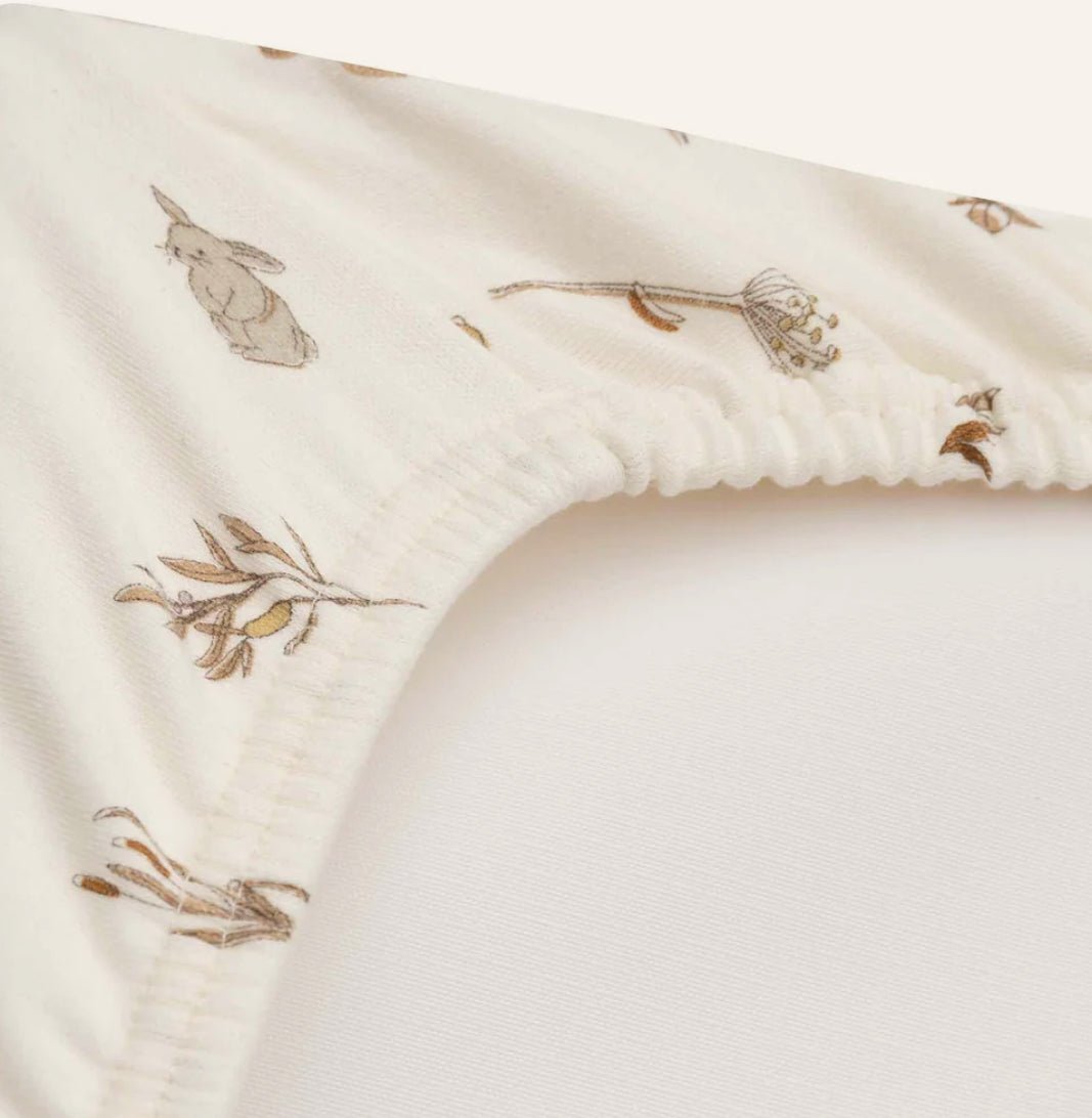 Housse Matelas à Langer Jersey - Riverside - Les ptites soeurs