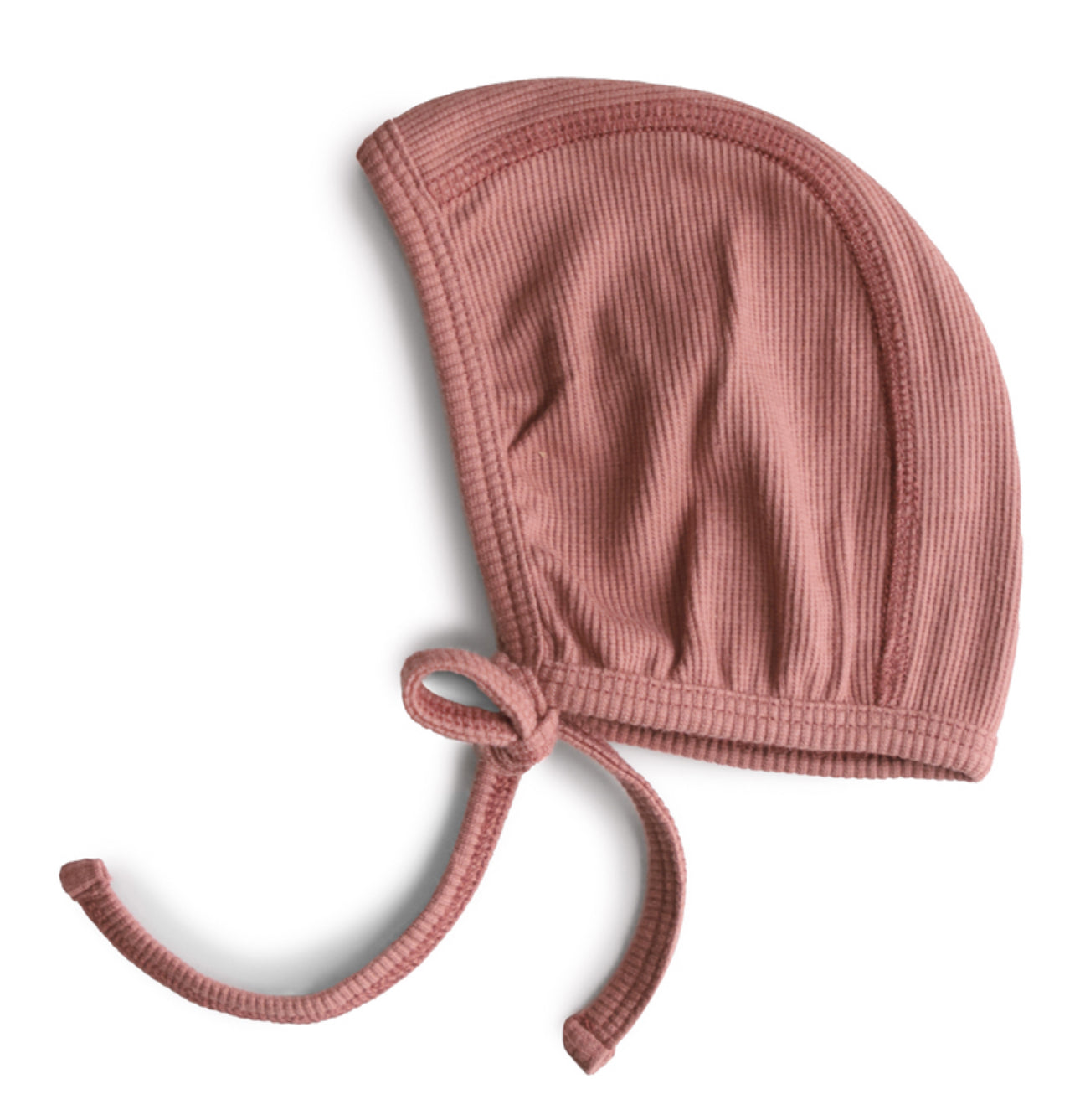 Bonnet de naissance à nouer - Cedar