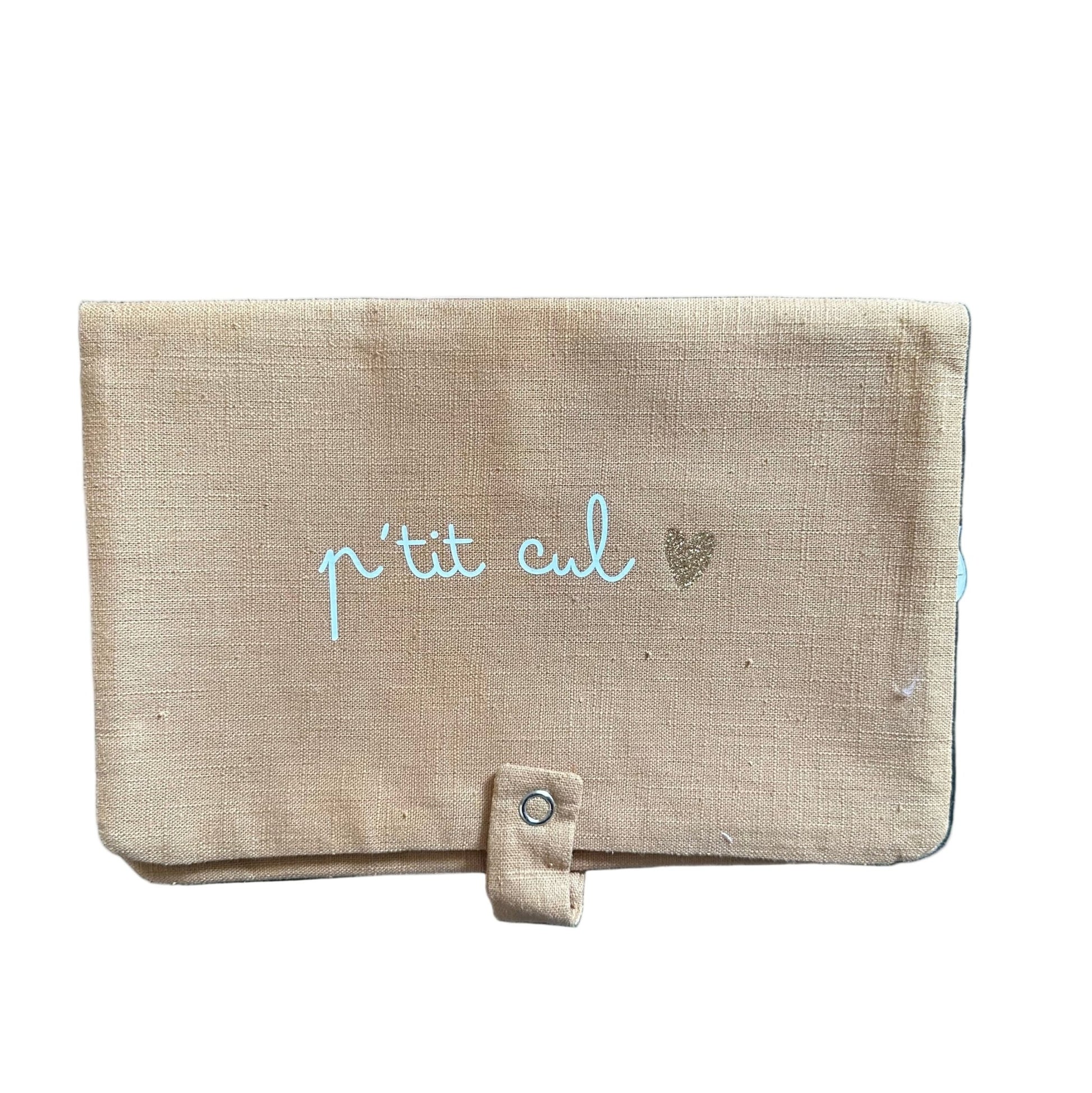 Pochette range couche Camel - Les ptites soeurs