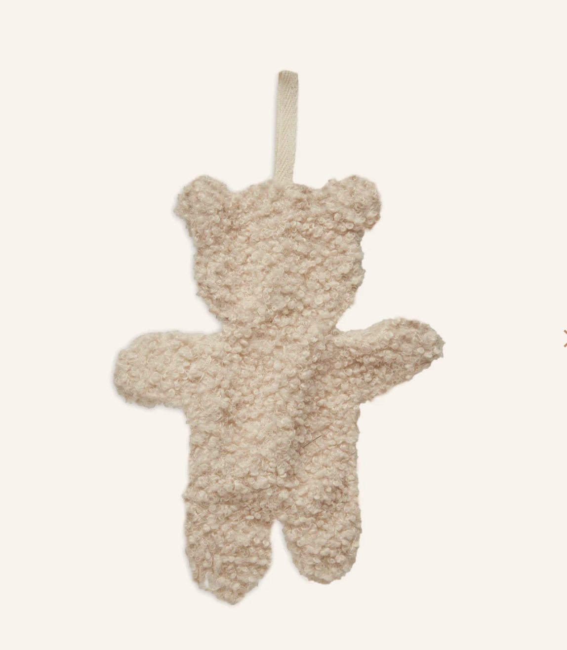 Attache tétine ourson - naturel - Les ptites soeurs