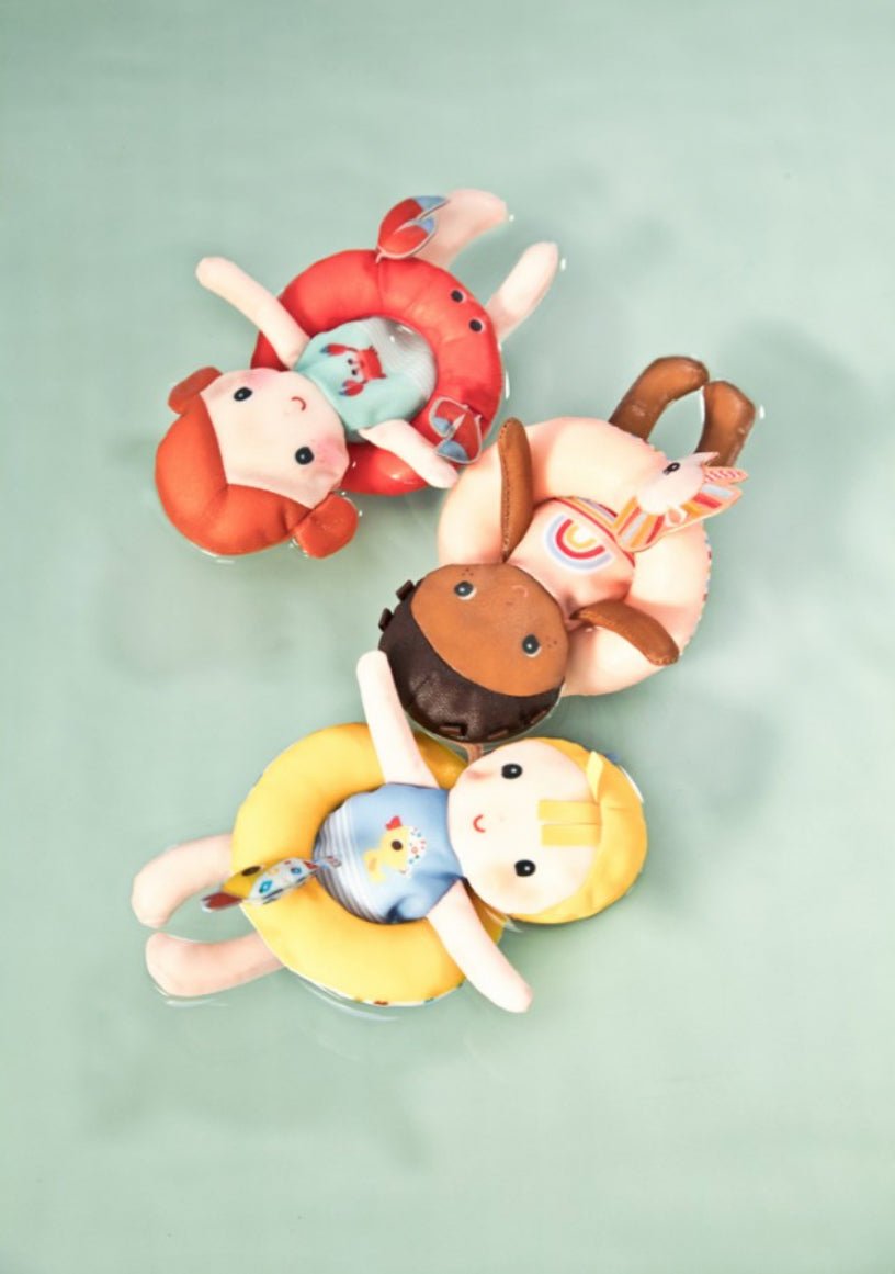 Poupée de bain canard - Les ptites soeurs