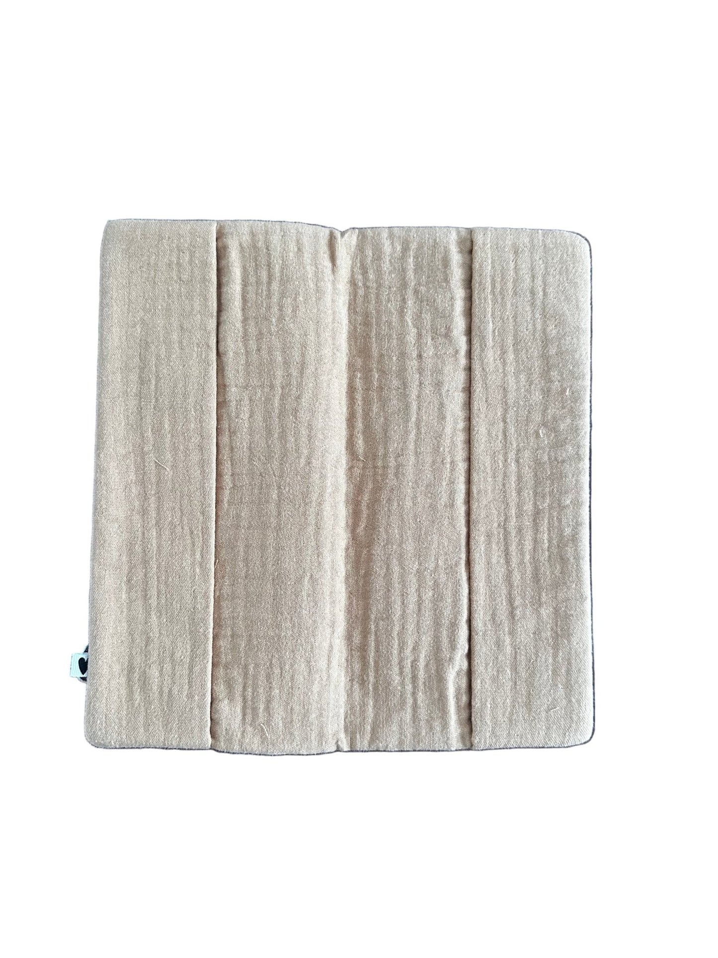 Protège livret de famille - gaze Camel - Les ptites soeurs