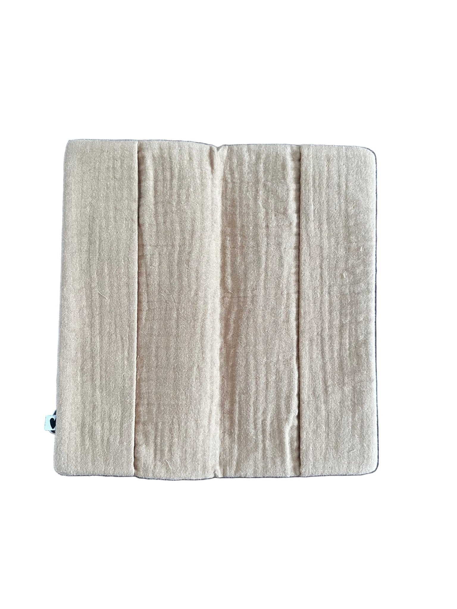 Protège livret de famille - gaze Camel - Les ptites soeurs