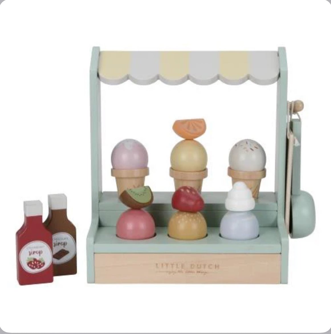 Stand de glaces en bois - Les ptites soeurs
