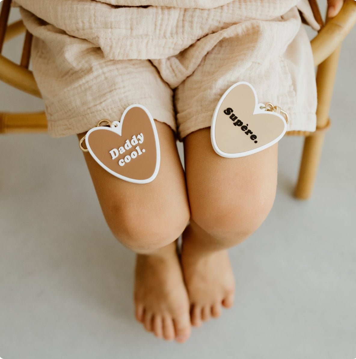 Porte clé Daddy Cool - Les ptites soeurs