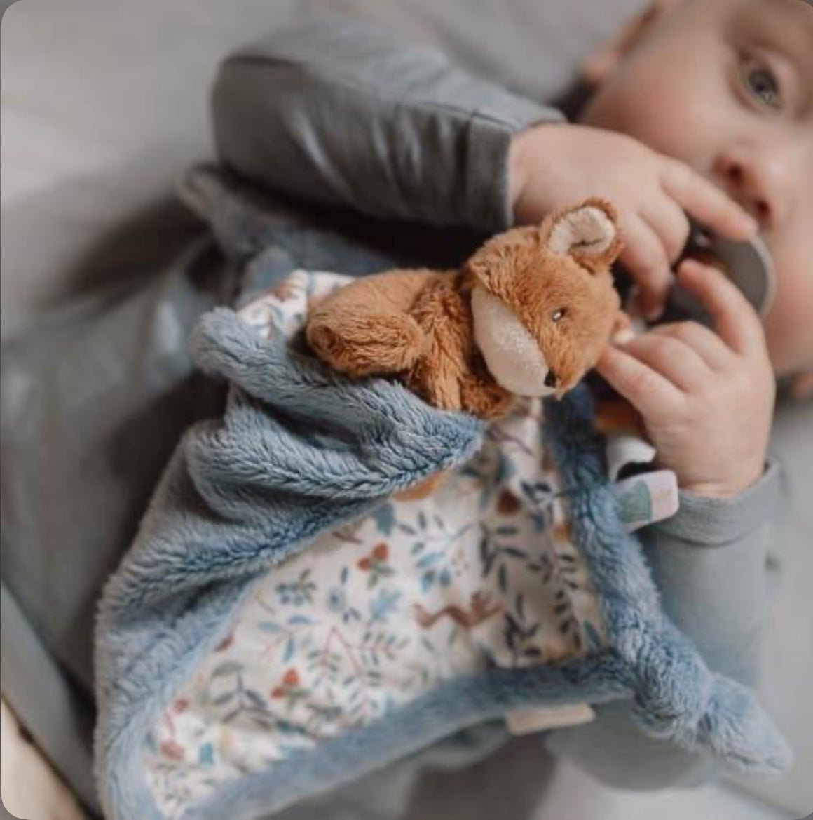 Doudou impression Renard - Forest Friends - Les ptites soeurs